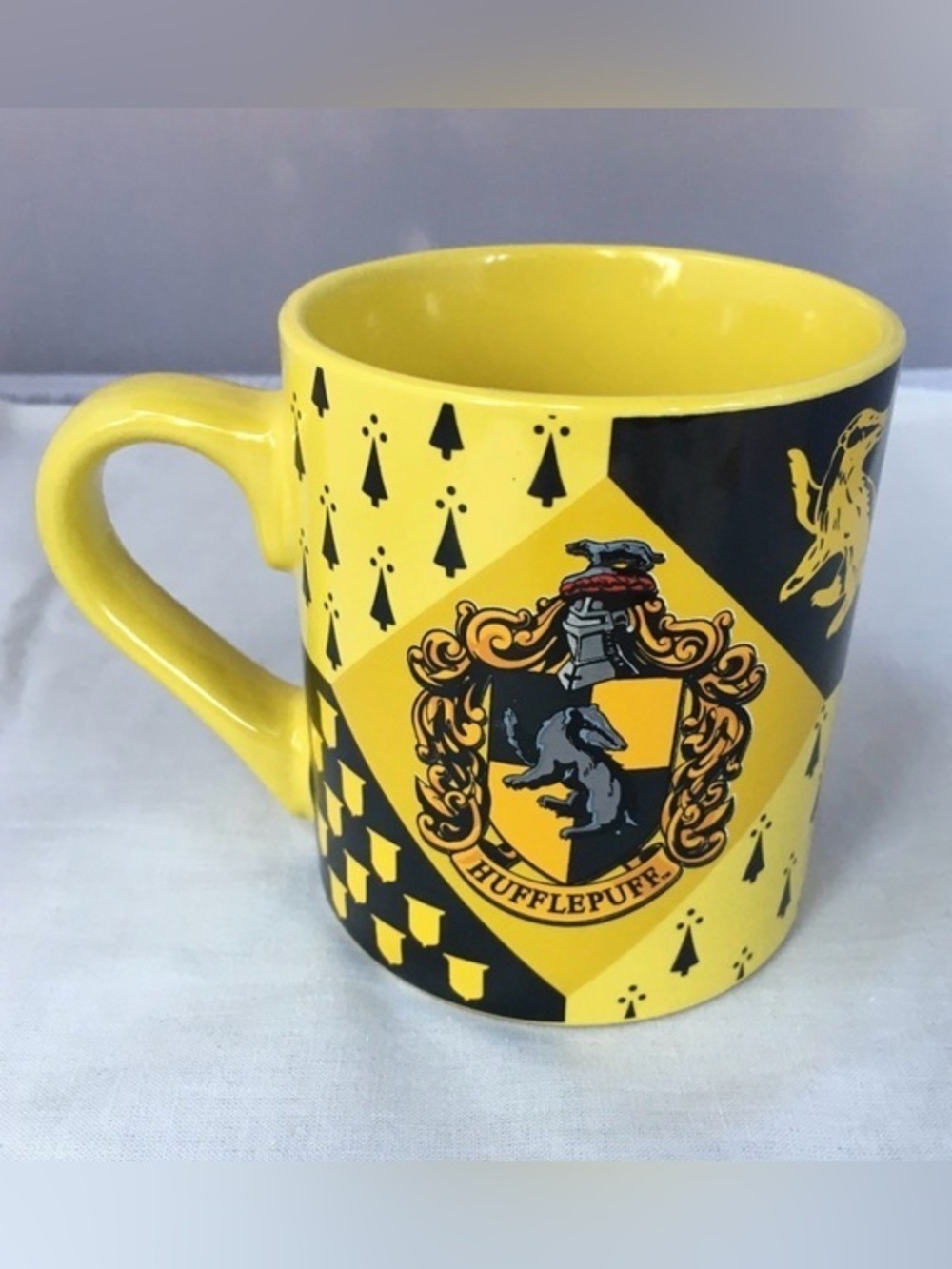 Happy Potter Hufflepuff 12 oz Ceramic Coffee Mug